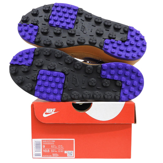 NIKE ナイキ 新品同様 C1TY プレミアム コーデュラ スニーカー フラックス×ワイルドグレープ シューズ メンズ 27cm シューズ