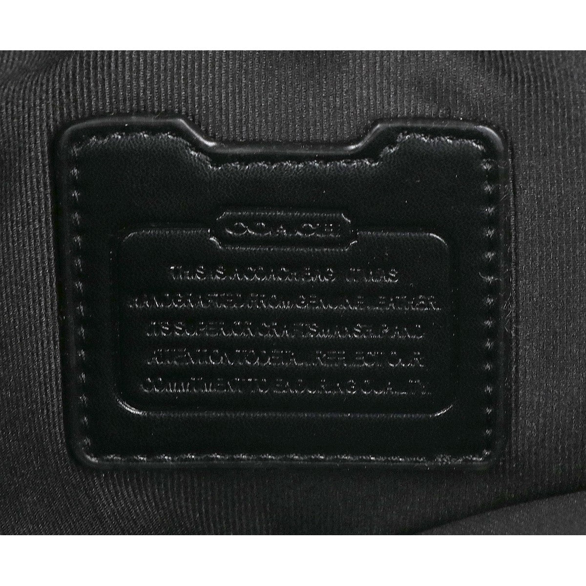 COACH コーチ シグネチャー PVC/レザー 2WAY ブリーフケース ビジネスバッグ ブリーフケース