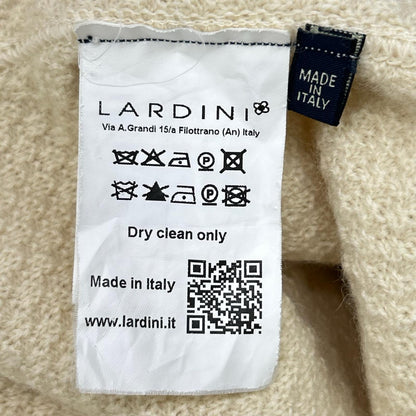 LARDINI ラルディーニ IELJM20 ベージュ ウールアルパカ ニットジャケット ジャケット