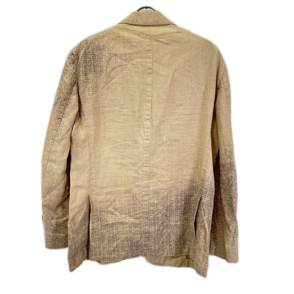 LARDINI ラルディーニ PT320AV-40 ベージュ×グレー グラデーションデザイン サイドベンツ テーラードジャケット ジャケット