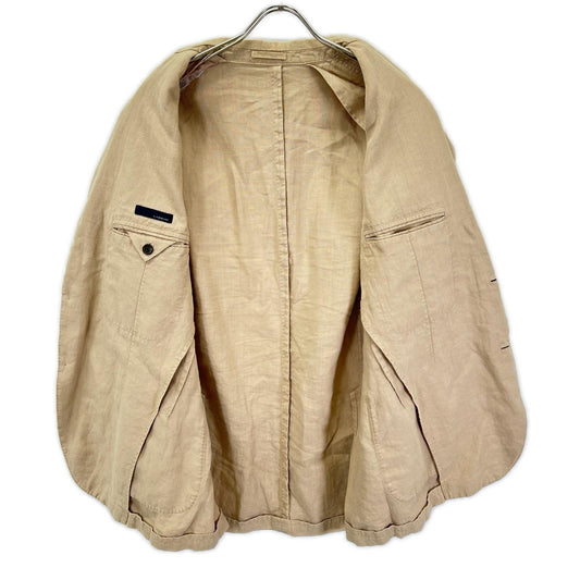 LARDINI ラルディーニ PT320AV-40 ベージュ×グレー グラデーションデザイン サイドベンツ テーラードジャケット ジャケット