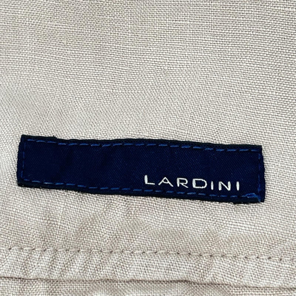 LARDINI ラルディーニ PT320AV-40 ベージュ×グレー グラデーションデザイン サイドベンツ テーラードジャケット ジャケット