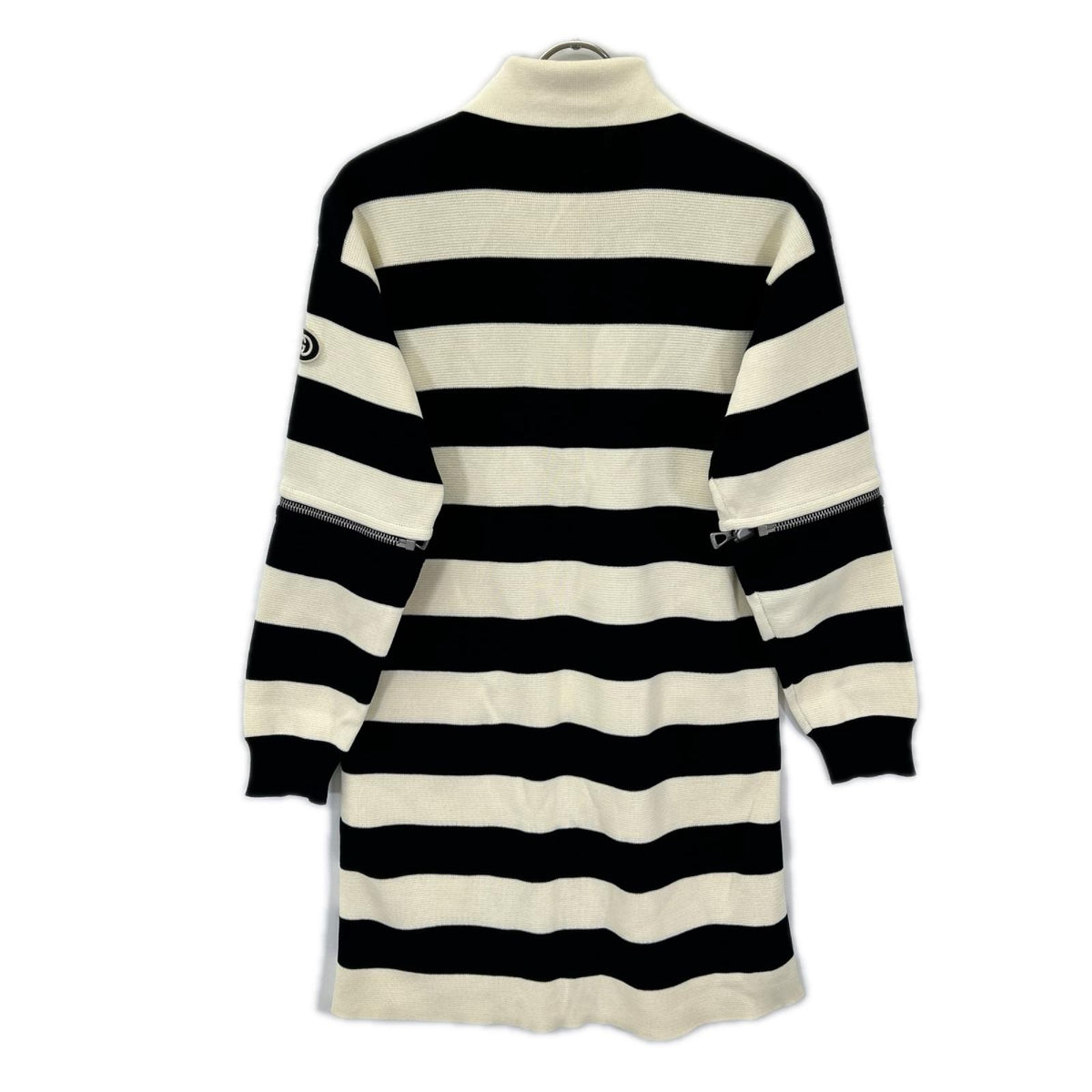 GUCCI グッチ 731592 ブラック×ホワイト ボーダー 2WAY ワンピース ワンピース