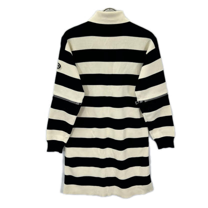 GUCCI グッチ 731592 ブラック×ホワイト ボーダー 2WAY ワンピース ワンピース