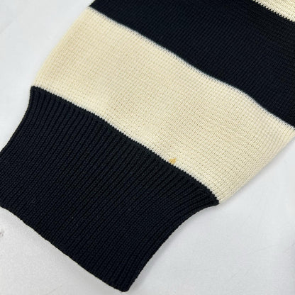 GUCCI グッチ 731592 ブラック×ホワイト ボーダー 2WAY ワンピース ワンピース