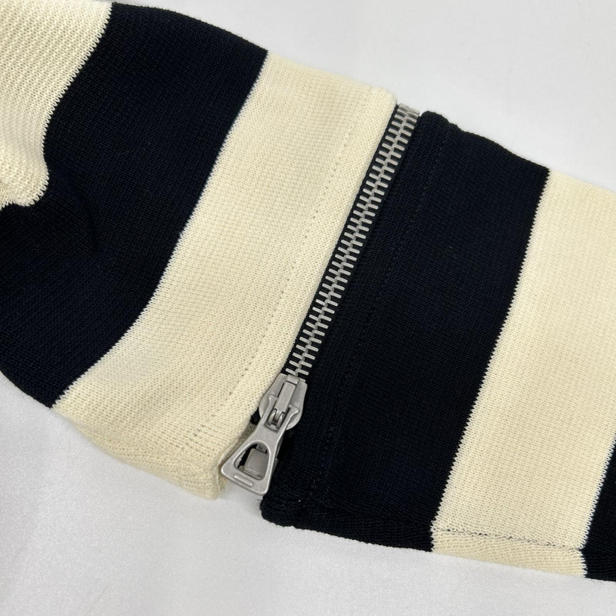 GUCCI グッチ 731592 ブラック×ホワイト ボーダー 2WAY ワンピース ワンピース