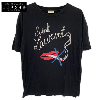 SAINT LAURENT PARIS サンローランパリ 482676 17年製 ノースモーキング リップ Tシャツ トップス