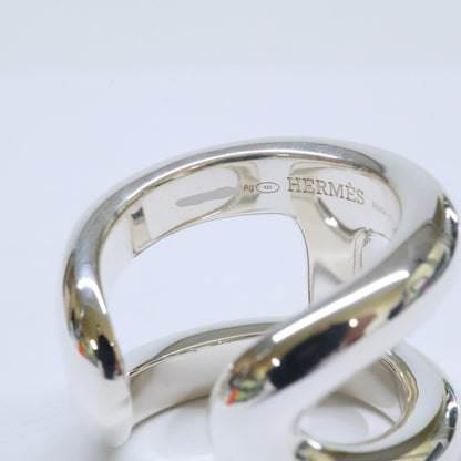 HERMES エルメス 新品仕上げ済み 25年製 Ag925 オズモズGM リング 指輪