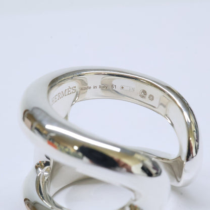 HERMES エルメス 新品仕上げ済み 25年製 Ag925 オズモズGM リング 指輪
