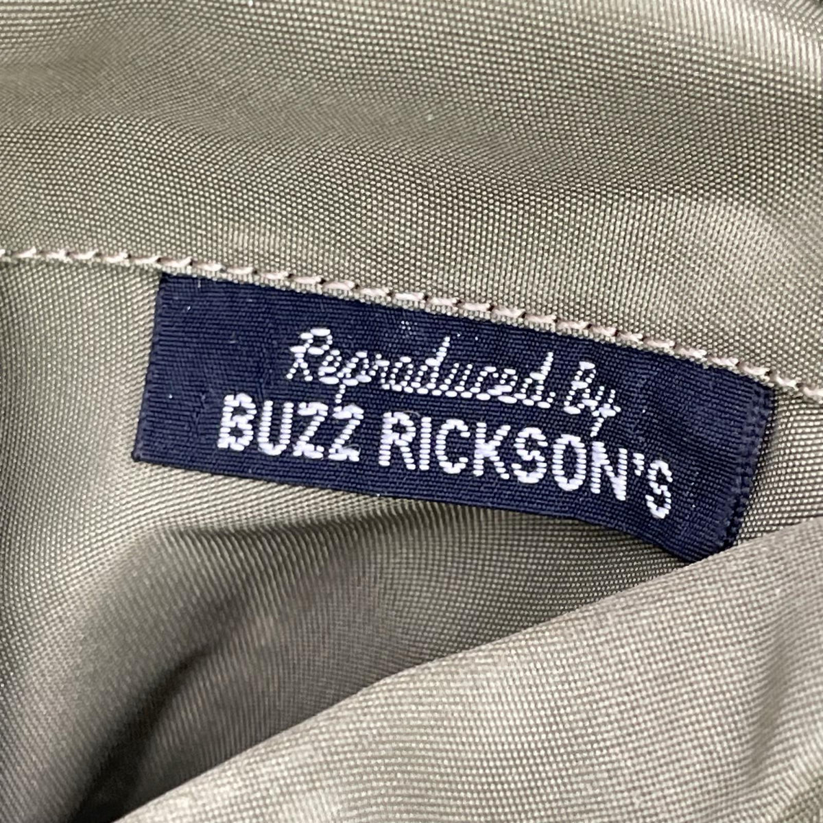 BUZZ RICKSON'S バズリクソンズ カーキ BR11130 BR11528 TYPE L-2 ワッペンカスタム ナイロンフライトジャケット ジャケット