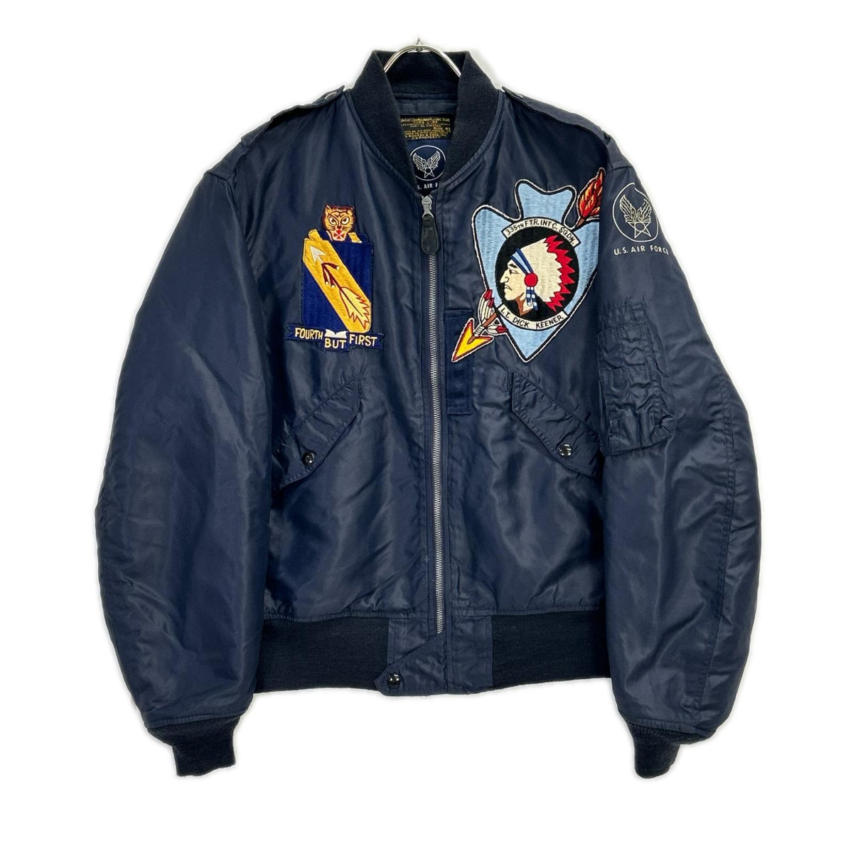 BUZZ RICKSON'S バズリクソンズ ネイビー BR11132 BR11529 L-2A ワッペンカスタム ミリタリーフライトジャケット ジャケット