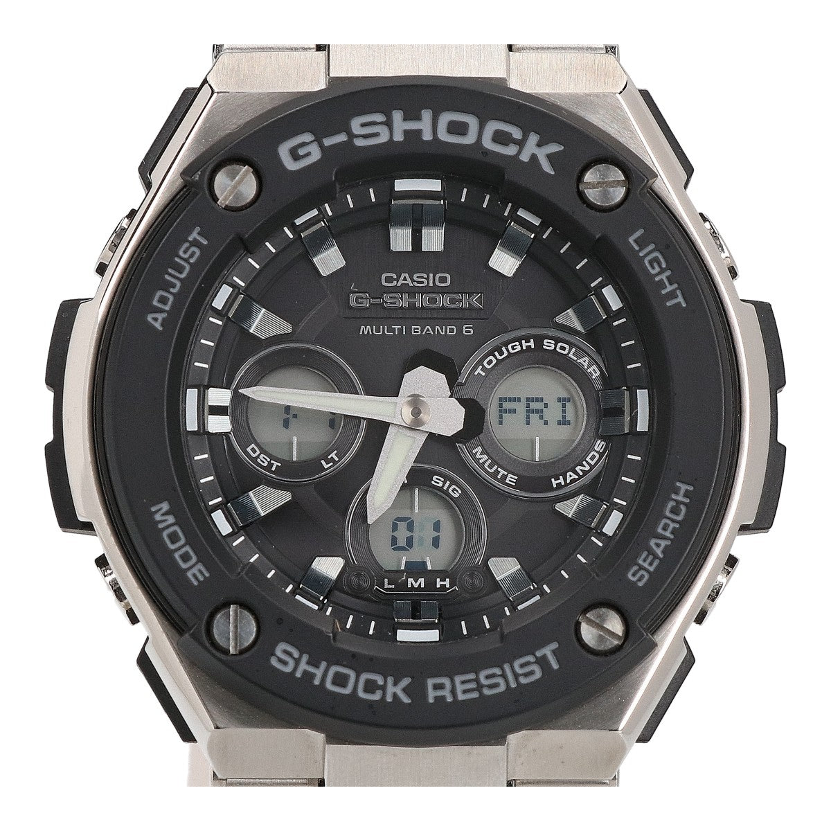 G-SHOCK ジーショック GST-W300-1AJF G-STEEL Mid Size Series ジースチール マルチバンド6 タフソーラー電波 腕時計