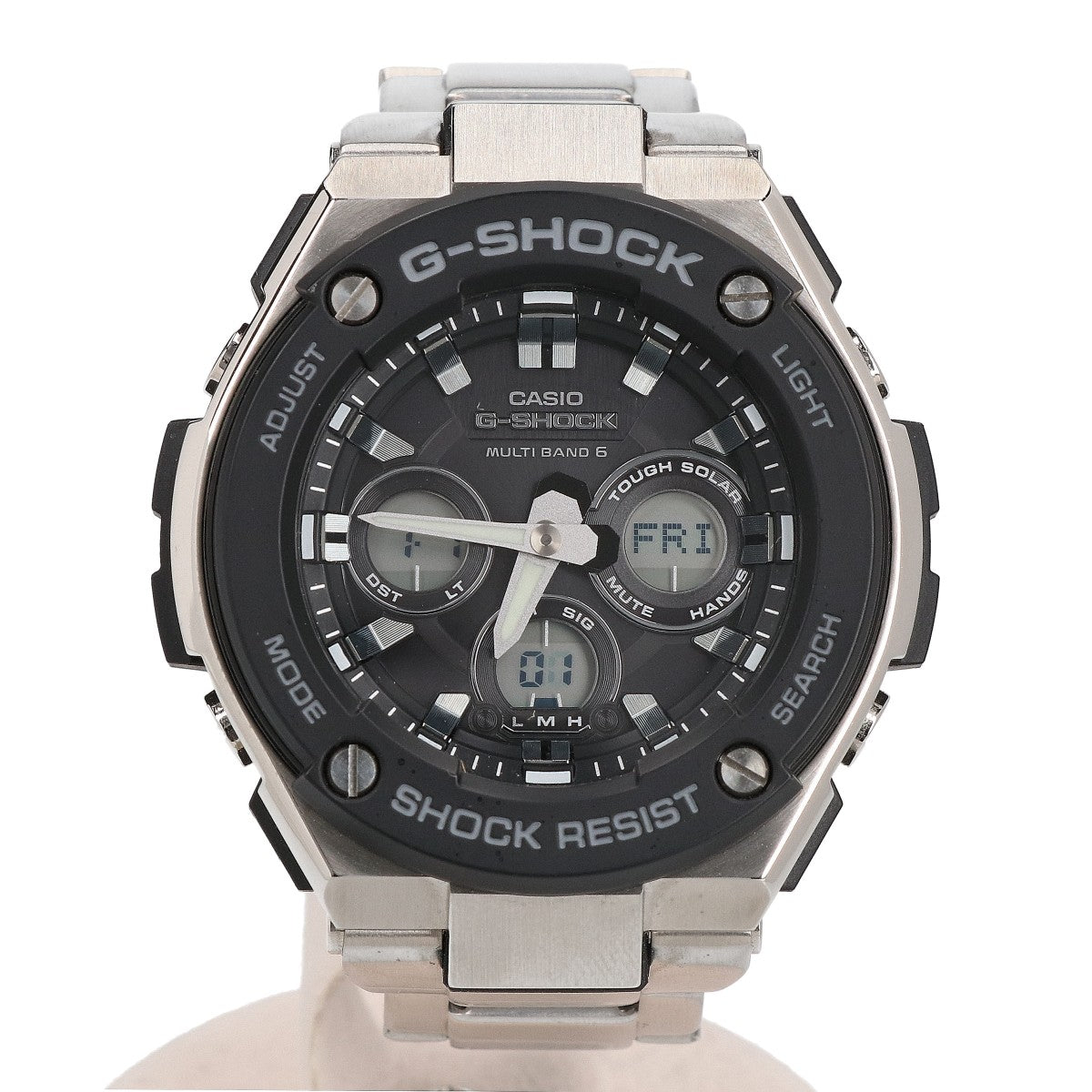 G-SHOCK ジーショック GST-W300-1AJF G-STEEL Mid Size Series ジースチール マルチバンド6 タフソーラー電波 腕時計