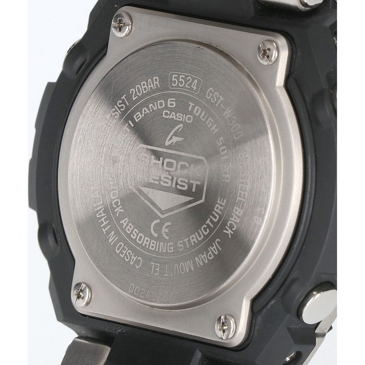 G-SHOCK ジーショック GST-W300-1AJF G-STEEL Mid Size Series ジースチール マルチバンド6 タフソーラー電波 腕時計