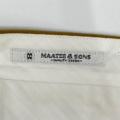 MAATEE&SONS マーティーアンドサンズ MT3103-0207B ベージュ 俺のCHINO-PAN ボトムス