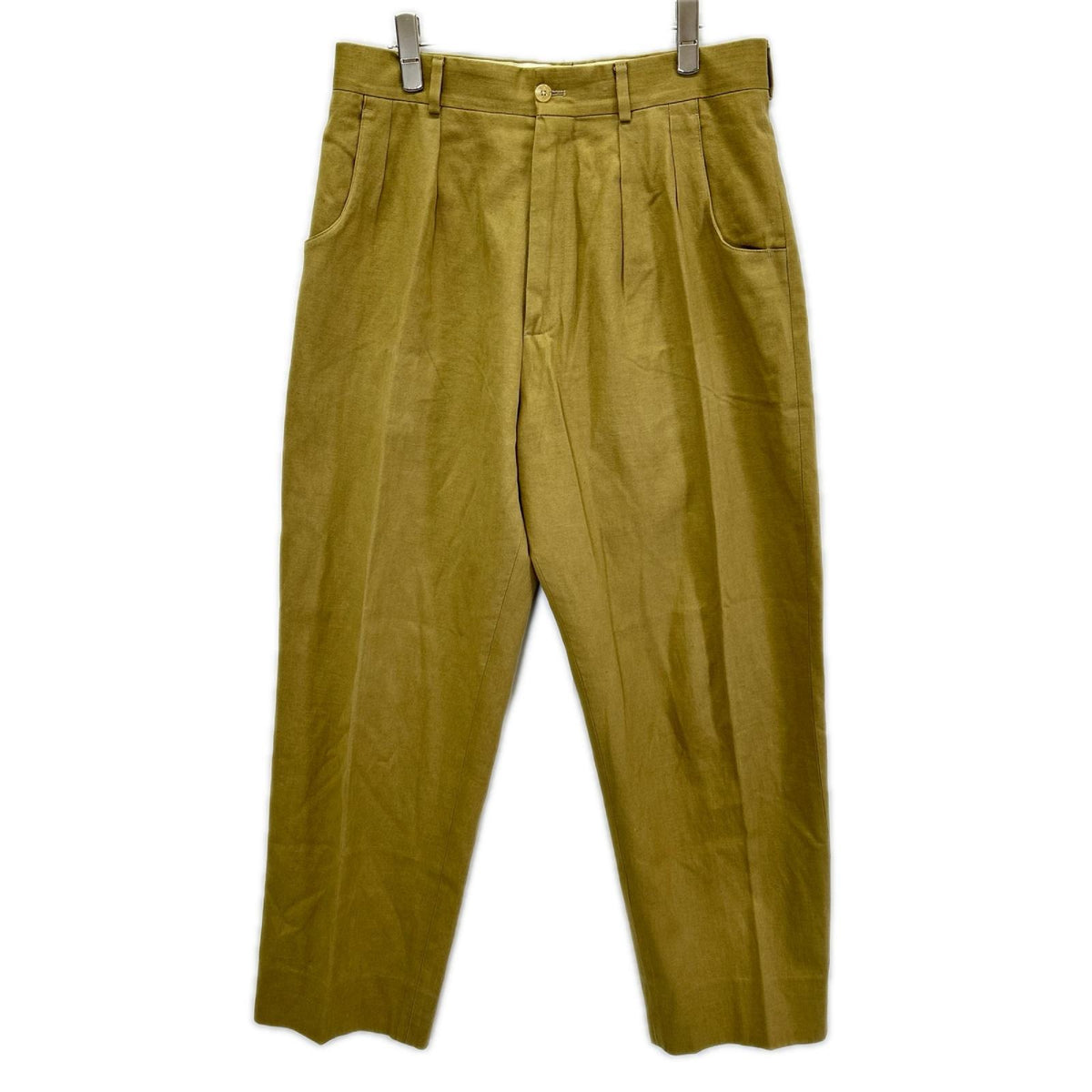 NEAT ニート CARUSO別注 21年 GY74 ベージュ ITALY SINGLE TROUSERS ボトムス