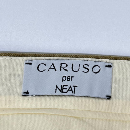 NEAT ニート CARUSO別注 21年 GY74 ベージュ ITALY SINGLE TROUSERS ボトムス