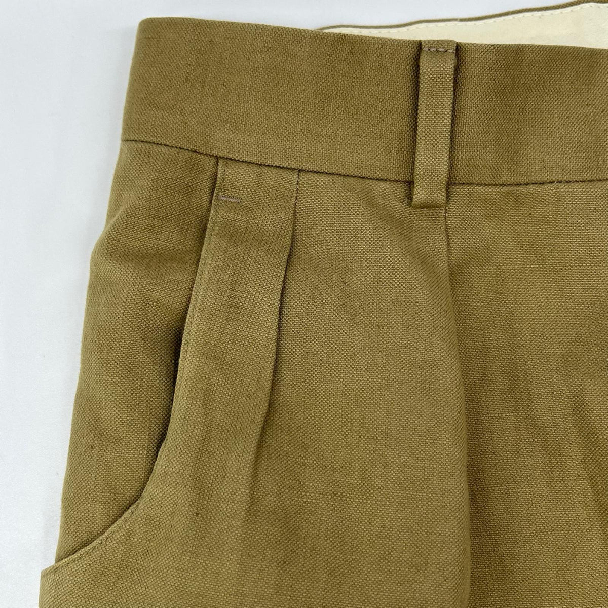 NEAT ニート CARUSO別注 21年 GY74 ベージュ ITALY SINGLE TROUSERS ボトムス