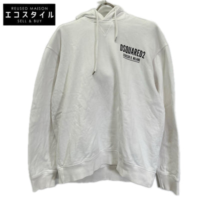 DSQUARED2 ディースクエアード S71GU0451 S25042 ホワイト Ceresio 9 Cool Hoodie パーカー トップス