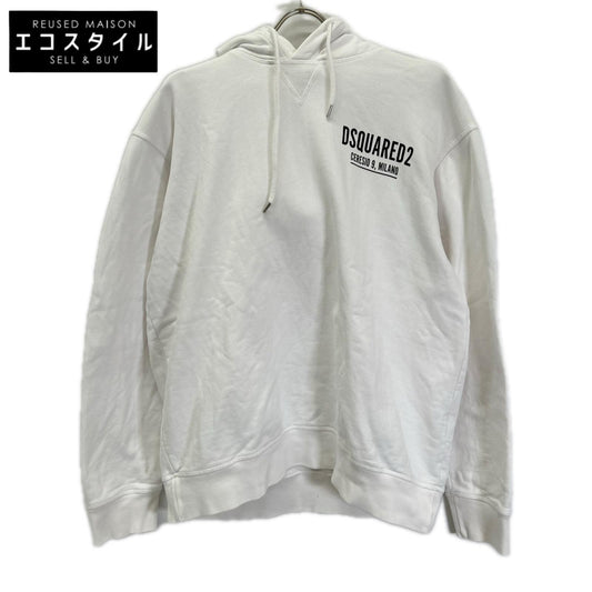 DSQUARED2 ディースクエアード S71GU0451 S25042 ホワイト Ceresio 9 Cool Hoodie パーカー トップス