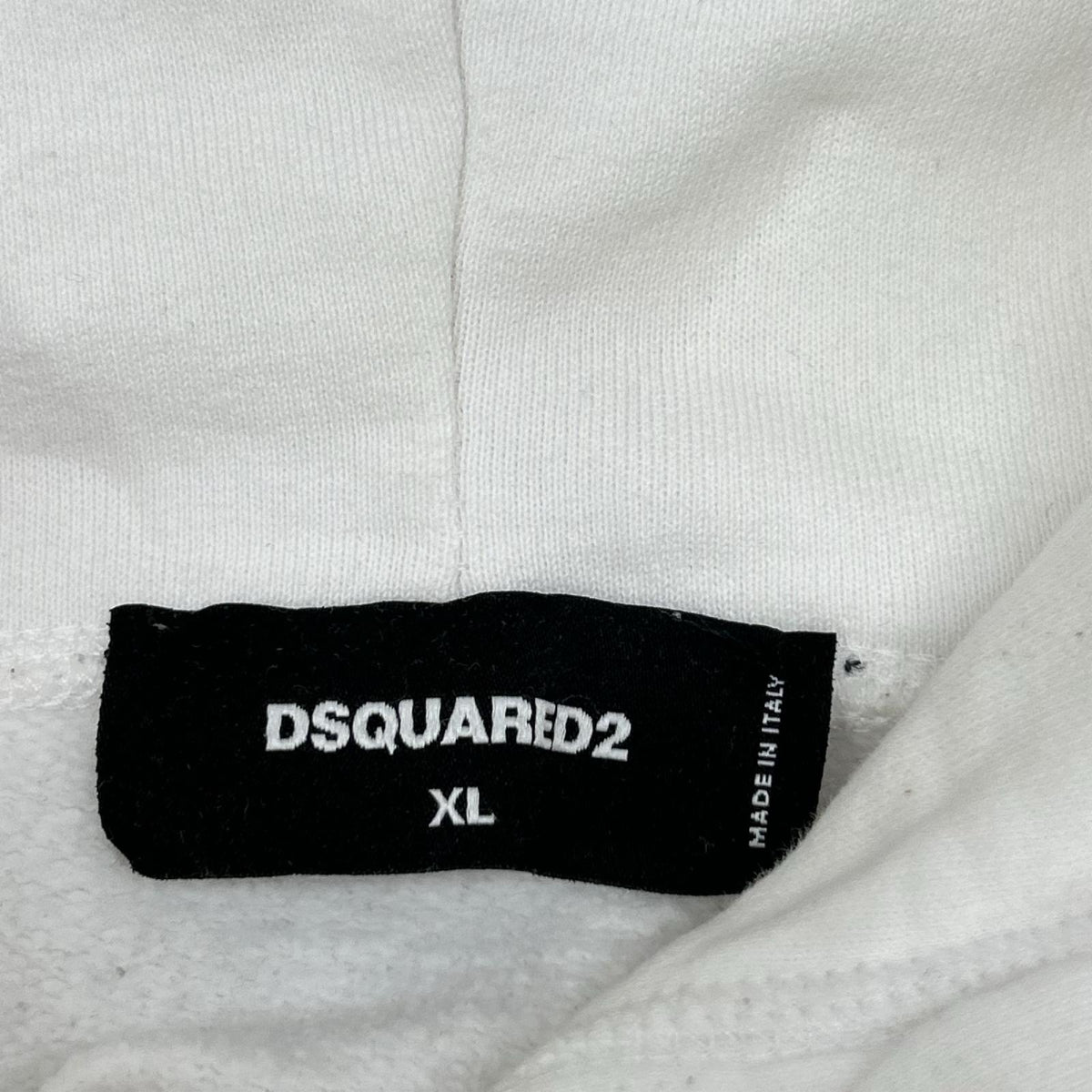 DSQUARED2 ディースクエアード S71GU0451 S25042 ホワイト Ceresio 9 Cool Hoodie パーカー トップス