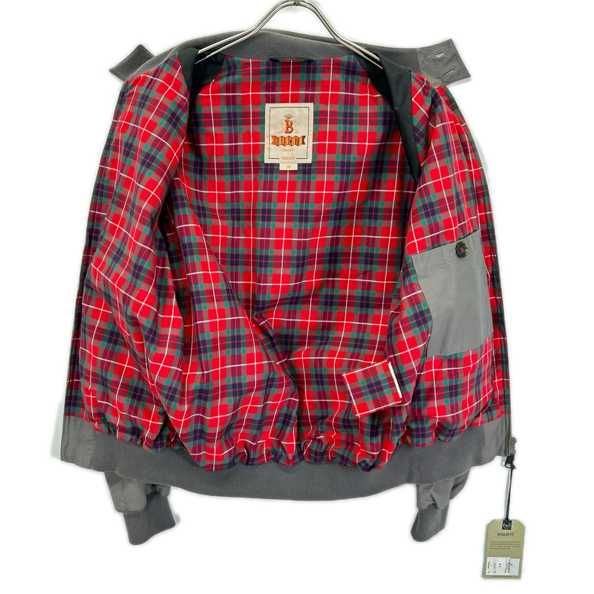 BARACUTA バラクータ BRCPS0001 グレー 英国製 G9 ハリントンジャケット ジャケット