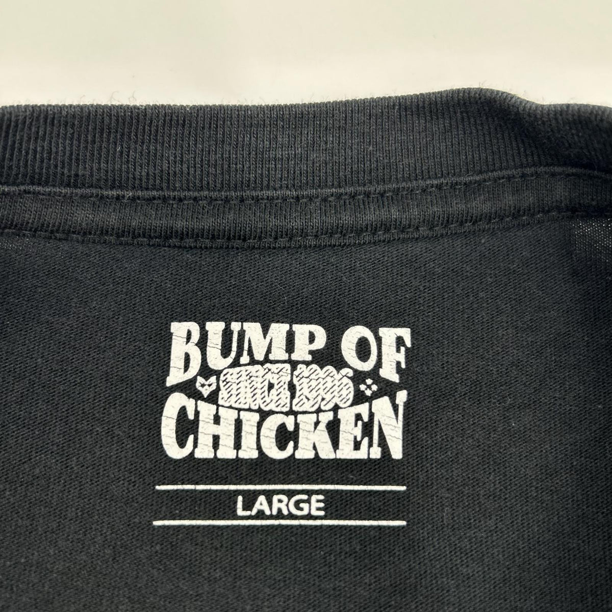 BUMP OF CHICKEN バンプオブチキン 26年 ブラック サマー ロゴプリント Tシャツ トップス