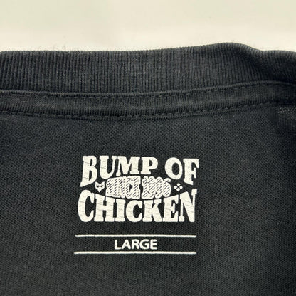 BUMP OF CHICKEN バンプオブチキン 26年 ブラック サマー ロゴプリント Tシャツ トップス
