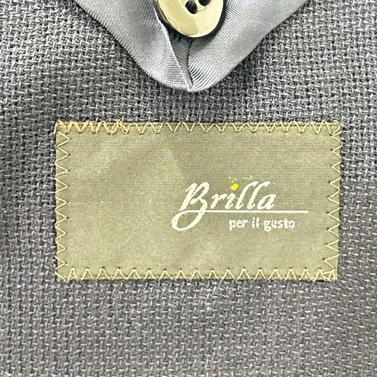 Brilla per il gusto ブリッラ ペル イル グスト 24-16-0332-015 ネイビー ウール DORMEUIL ホップサック ライトジャケット ジャケット