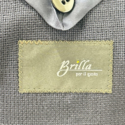 Brilla per il gusto ブリッラ ペル イル グスト 24-16-0332-015 ネイビー ウール DORMEUIL ホップサック ライトジャケット ジャケット