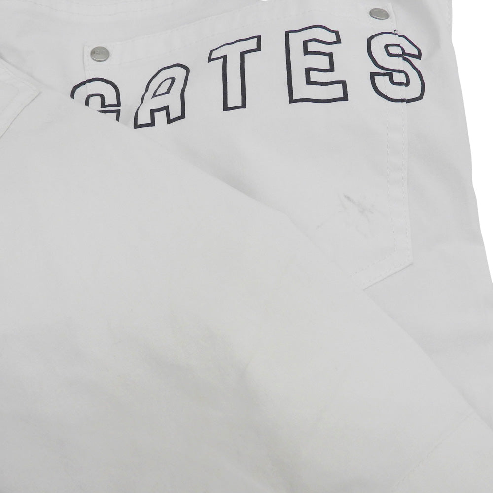 PEARLY GATES パーリーゲイツ ロゴパッチ バックプリント ストレッチ ハーフパンツ ボトムス メンズ ホワイト 7 053-9232701 ボトムス