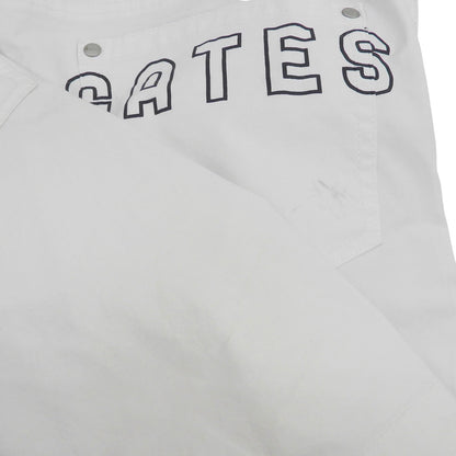 PEARLY GATES パーリーゲイツ ロゴパッチ バックプリント ストレッチ ハーフパンツ ボトムス メンズ ホワイト 7 053-9232701 ボトムス