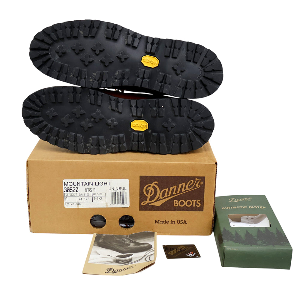 Danner ダナー 美品 マウンテンライト ブーツ シューズ メンズ ブラウン 8 30520 シューズ