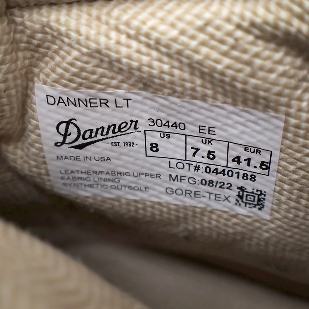 Danner ダナー 美品 ダナーライト ブーツ シューズ メンズ ブラウン×カーキ 8 30440 シューズ