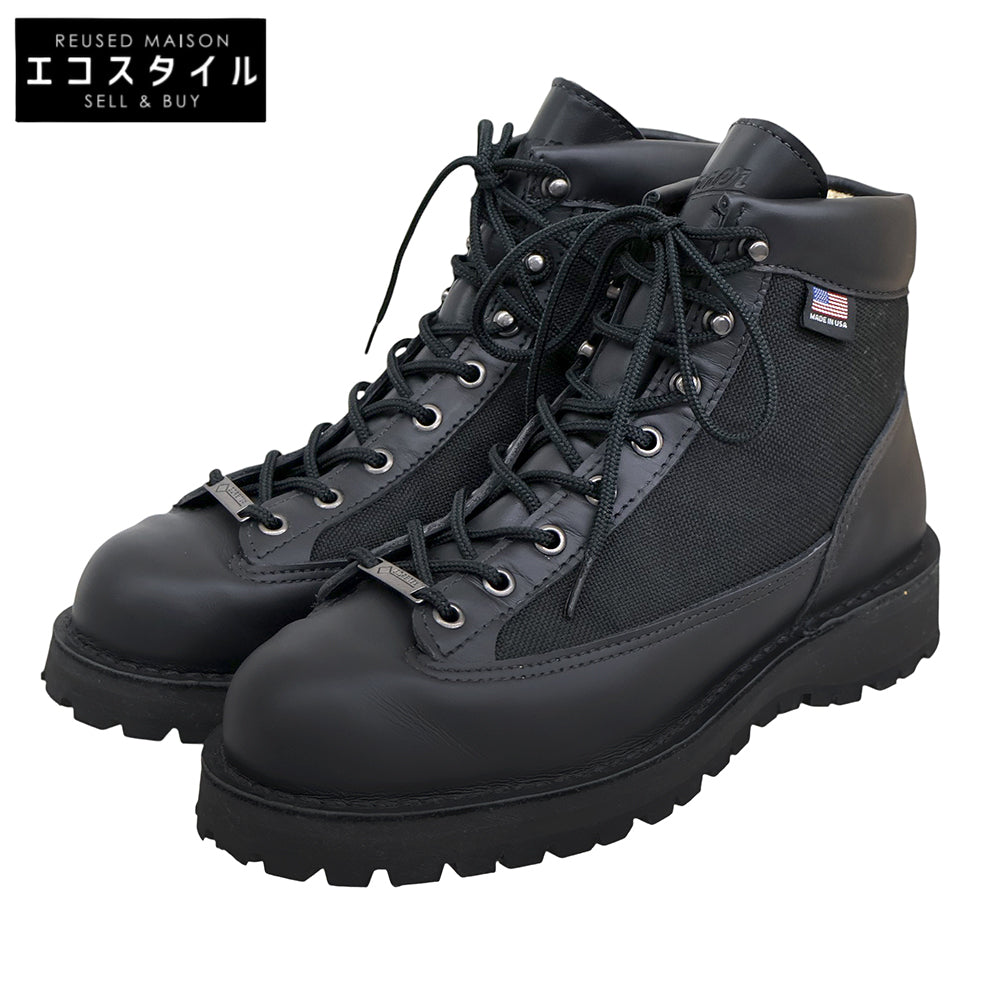 Danner ダナー 美品 ダナーライト ブーツ シューズ メンズ ブラック 8 30465 シューズ