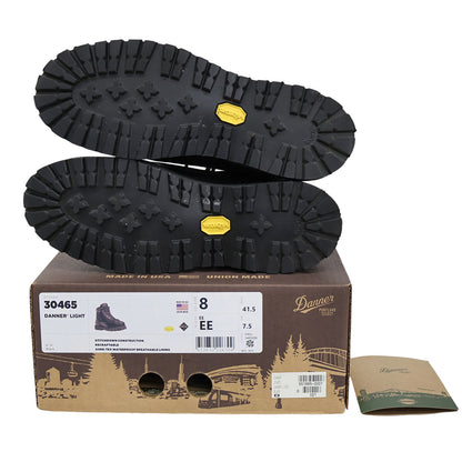 Danner ダナー 美品 ダナーライト ブーツ シューズ メンズ ブラック 8 30465 シューズ