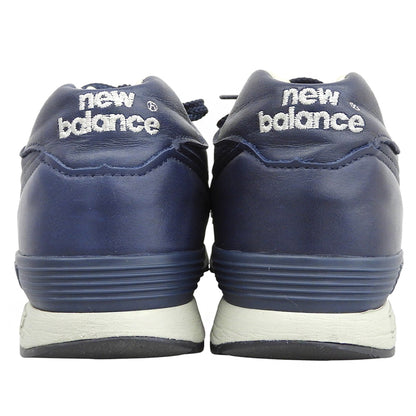 NEW BALANCE ニューバランス 英国製 オールレザー スニーカー シューズ メンズ ネイビー 26.0cm M576CNN シューズ