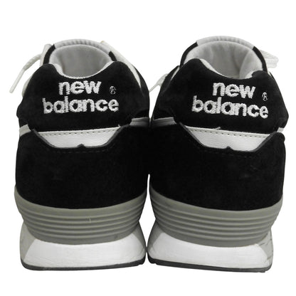 NEW BALANCE ニューバランス 美品 英国製 スエード スニーカー シューズ メンズ ブラック 26.0cm M576KGS シューズ