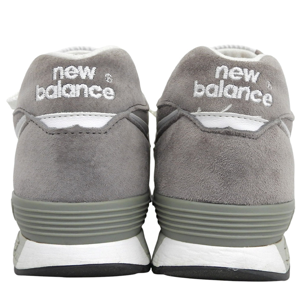 NEW BALANCE ニューバランス 美品 英国製 スエード スニーカー シューズ メンズ グレー 26.0cm M576GRS シューズ