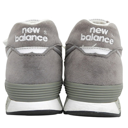 NEW BALANCE ニューバランス 美品 英国製 スエード スニーカー シューズ メンズ グレー 26.0cm M576GRS シューズ