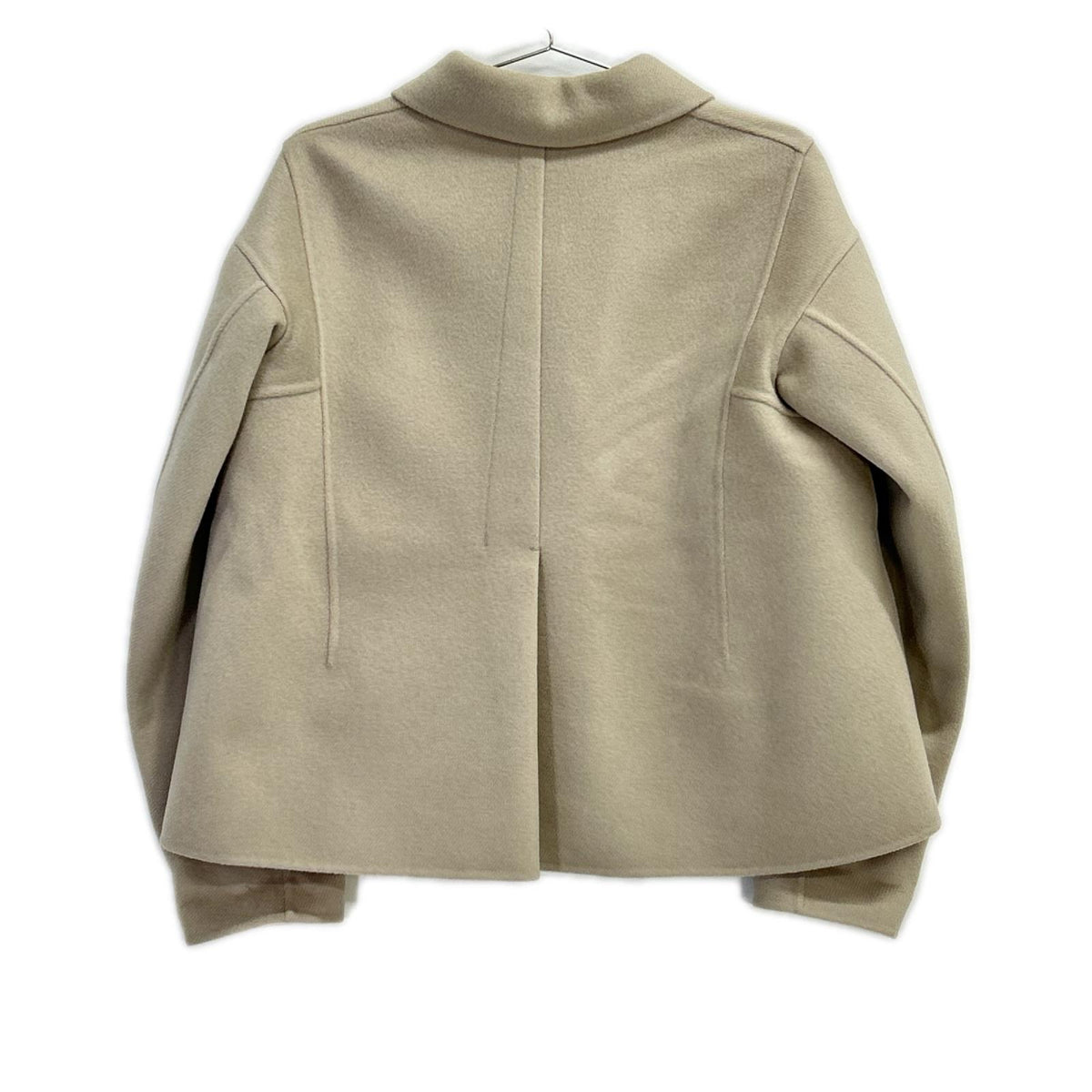 JILSANDER ジルサンダー NW180484 14年 グレー ウール ステンカラー ショートコート コート