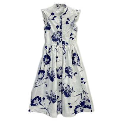 ERDEM アーデム SS25D6WCCP ホワイト フローラル コットン ポプリン ワンピース ワンピース
