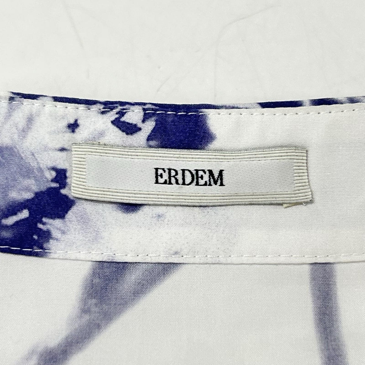 ERDEM アーデム SS25D6WCCP ホワイト フローラル コットン ポプリン ワンピース ワンピース