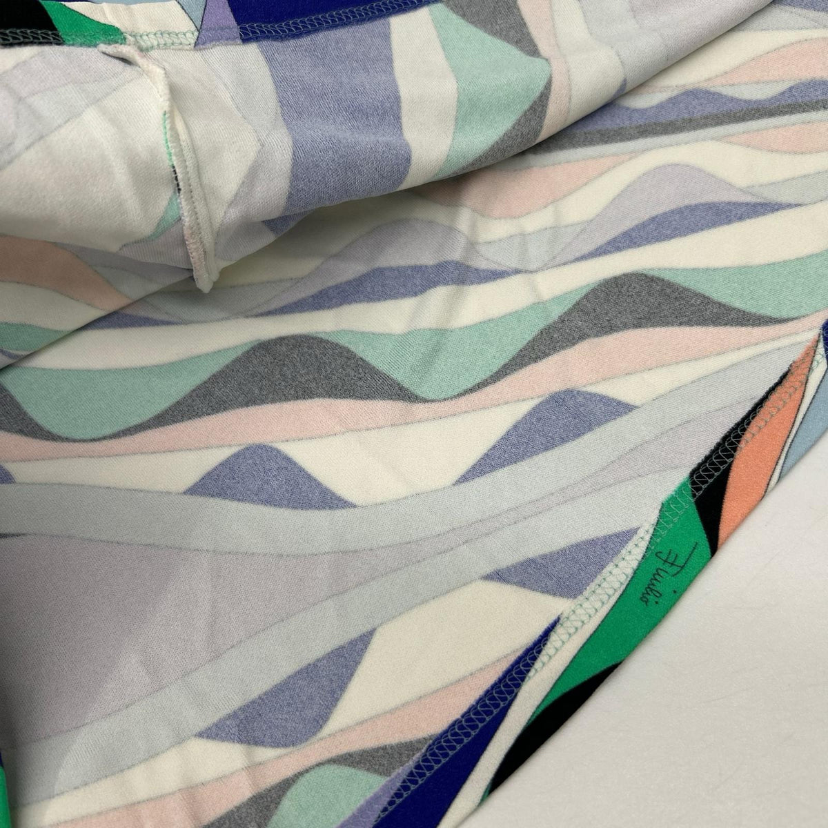 EMILIO PUCCI エミリオプッチ 9RJG10 マルチカラー ノースリーブ ワンピース ワンピース