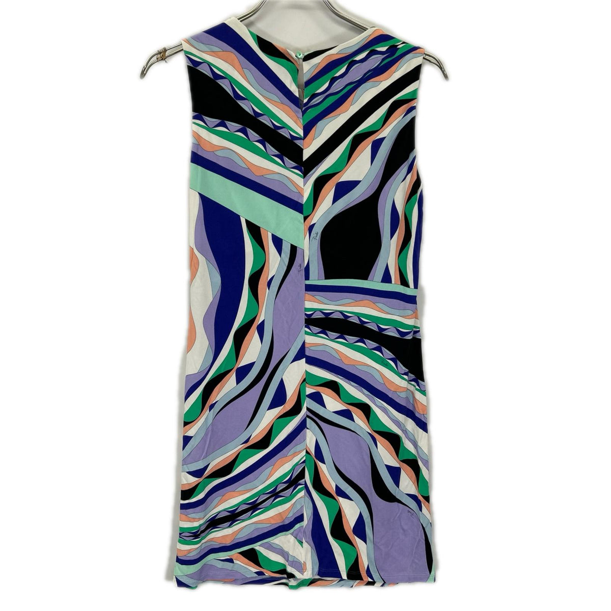 EMILIO PUCCI エミリオプッチ 9RJG10 マルチカラー ノースリーブ ワンピース ワンピース