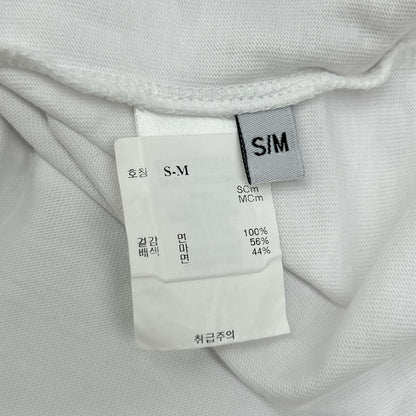 DESTREE デストレー ホワイト フリルスリーブ Tシャツ トップス