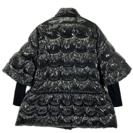 RED VALENTINO レッドヴァレンチノ 000004942201 ブラック 切り替えニットリブ ダウンジャケット ジャケット
