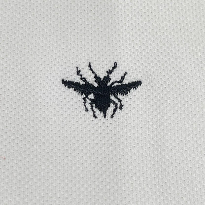 DIOR ディオール 733J805B0373 ホワイト BEE 刺繍 ポロシャツ トップス