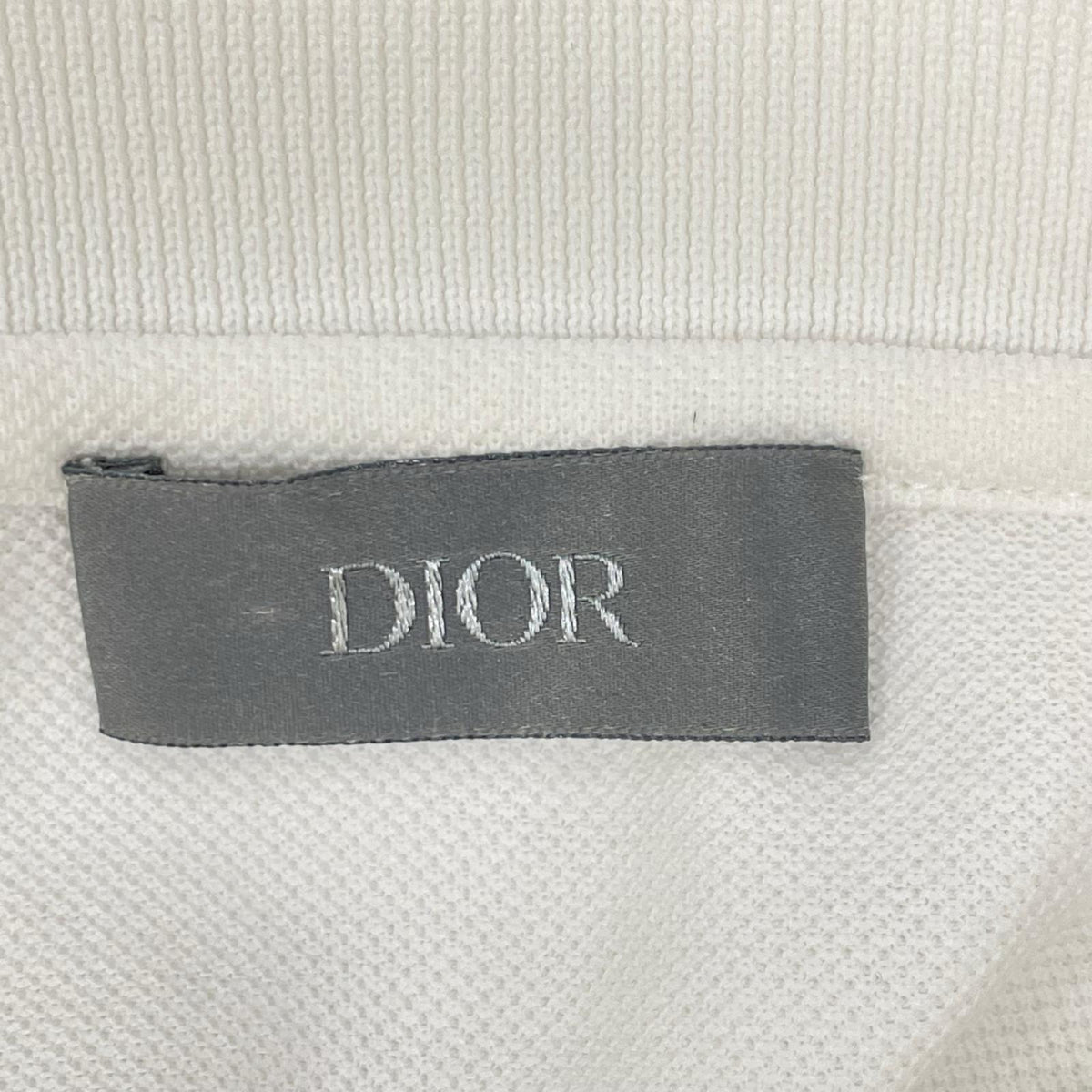 DIOR ディオール 733J805B0373 ホワイト BEE 刺繍 ポロシャツ トップス