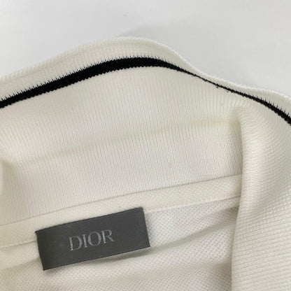 DIOR ディオール 733J805B0373 ホワイト BEE 刺繍 ポロシャツ トップス
